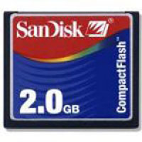 Sandisk CompactFlash® 2Gb (SDCFB-2048-E10) Sandisk CompactFlash® 2Gb (SDCFB-2048-E10)